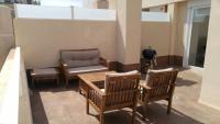 A seating area at Cabo Mar Duplex