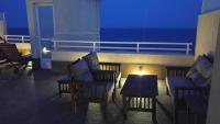 A seating area at Cabo Mar Duplex