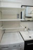 The floor plan of Camp Nou, Europa Fira - modern two-bedroom apartment with heating