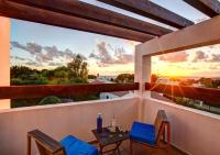 Balkon lub taras w obiekcie Villa Sargantana Negra
