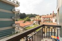 Balkón alebo terasa v ubytovaní Bilocale centro Biella