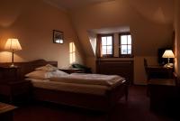 Postel nebo postele na pokoji v ubytování Hotel Slunce
