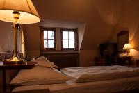 Postel nebo postele na pokoji v ubytování Hotel Slunce