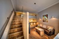 Posezení v ubytování Stylish apartment in old town Prague