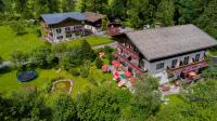Zahrada ubytování Pension Wildental