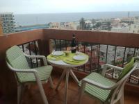 Balkon lub taras w obiekcie Apartamento vistas al mar Valle Luz