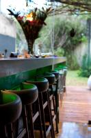 Un jardín fuera de Home Hotel