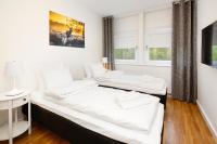 Almnäs Park Hotelにあるベッド