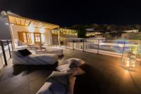 A balcony or terrace at Villa Myrto