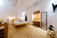 A bed or beds in a room at Villa Myrto