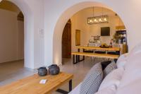 A kitchen or kitchenette at Villa Myrto