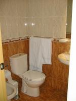 Kúpeľňa v ubytovaní Hostal Restaurante Hermanos Zamora