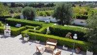 A garden outside Agriturismo La Rondine