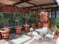 Patio nebo venkovní prostory v ubytování Diana Hotel