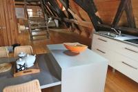 Kuchyň nebo kuchyňský kout v ubytování Apartment Soukenicka 44