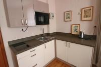 Kuchyň nebo kuchyňský kout v ubytování Apartment Soukenicka 44