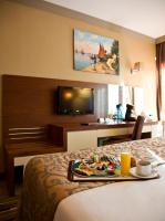 TV a/nebo společenská místnost v ubytování Volley Hotel Istanbul