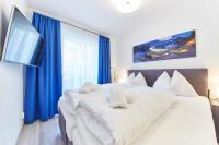 Łóżko lub łóżka w pokoju w obiekcie Appartement Diamond