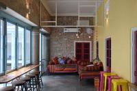 Jaipur Jantar Hostelにあるシーティングエリア