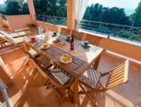 Balkón nebo terasa v ubytování Apartments Villa Kristina