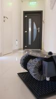 Půdorys ubytování Studio-Apartment VAL - Luxury massage chair - Private SPA- Hot Tub, Infrared Sauna, , Parking with video surveillance, Entry with PIN 0 - 24h, FREE CANCELLATION 24 hours before Check In