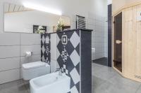 Koupelna v ubytování Ferienhaus Selke Am Bach
