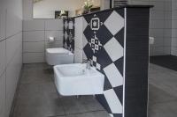 Koupelna v ubytování Ferienhaus Selke Am Bach