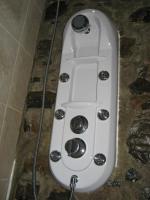 A bathroom at New Arcobaleno Ossegna