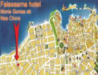 Půdorys ubytování Falassarna Hotel
