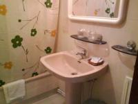 A bathroom at Hotel Solpor