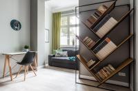 Część wypoczynkowa w obiekcie Sanhaus Apartments - CHOPINA 13 - apartamenty w centrum, 5 minut od plaży i deptaka