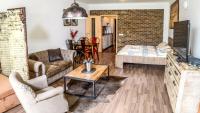 Posezení v ubytování Apartment Říčky V Orlických Horách