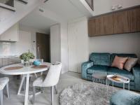 Posedenie v ubytovaní Lavoo Boutique Apartments
