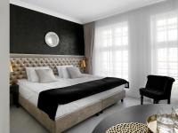 Posteľ alebo postele v izbe v ubytovaní Lavoo Boutique Apartments