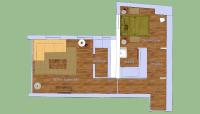 Půdorys ubytování Apartamentos Alcalá