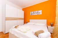 Posteľ alebo postele v izbe v ubytovaní Apartment Kampanel