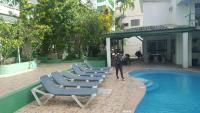 Bazén v ubytování Terraza del Caribe nebo v jeho okolí