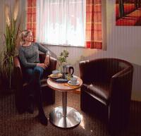 Posezení v ubytování Pension Kasper