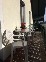 Balkón alebo terasa v ubytovaní Ferienwohnung Meliessnig