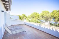 Balkón nebo terasa v ubytování Villa Cala Padri