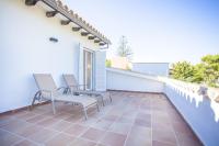 Balkón nebo terasa v ubytování Villa Cala Padri