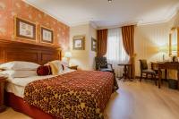 Postel nebo postele na pokoji v ubytování Gordion Hotel - Special Class