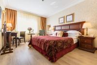 Postel nebo postele na pokoji v ubytování Gordion Hotel - Special Class