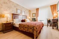 Postel nebo postele na pokoji v ubytování Gordion Hotel - Special Class