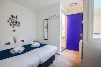 Postel nebo postele na pokoji v ubytování Kings Inn City Hostel