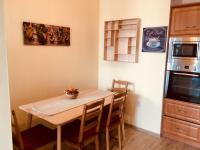 Kuchyň nebo kuchyňský kout v ubytování Apartman Jarosova