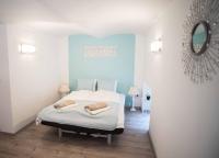 Posteľ alebo postele v izbe v ubytovaní Great Trees Apartment