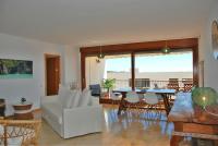 A seating area at Lomas de los Monteros - Apartment with seaviews