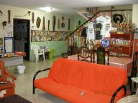 Χώρος καθιστικού στο Tamarindo Hostel