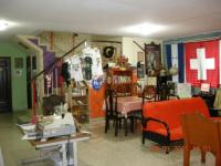 Χώρος καθιστικού στο Tamarindo Hostel